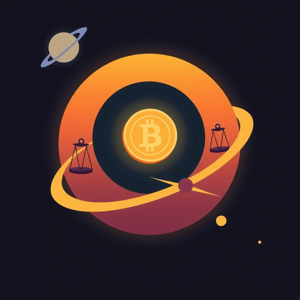 Symboliczny układ planetarny aktywów finansowych